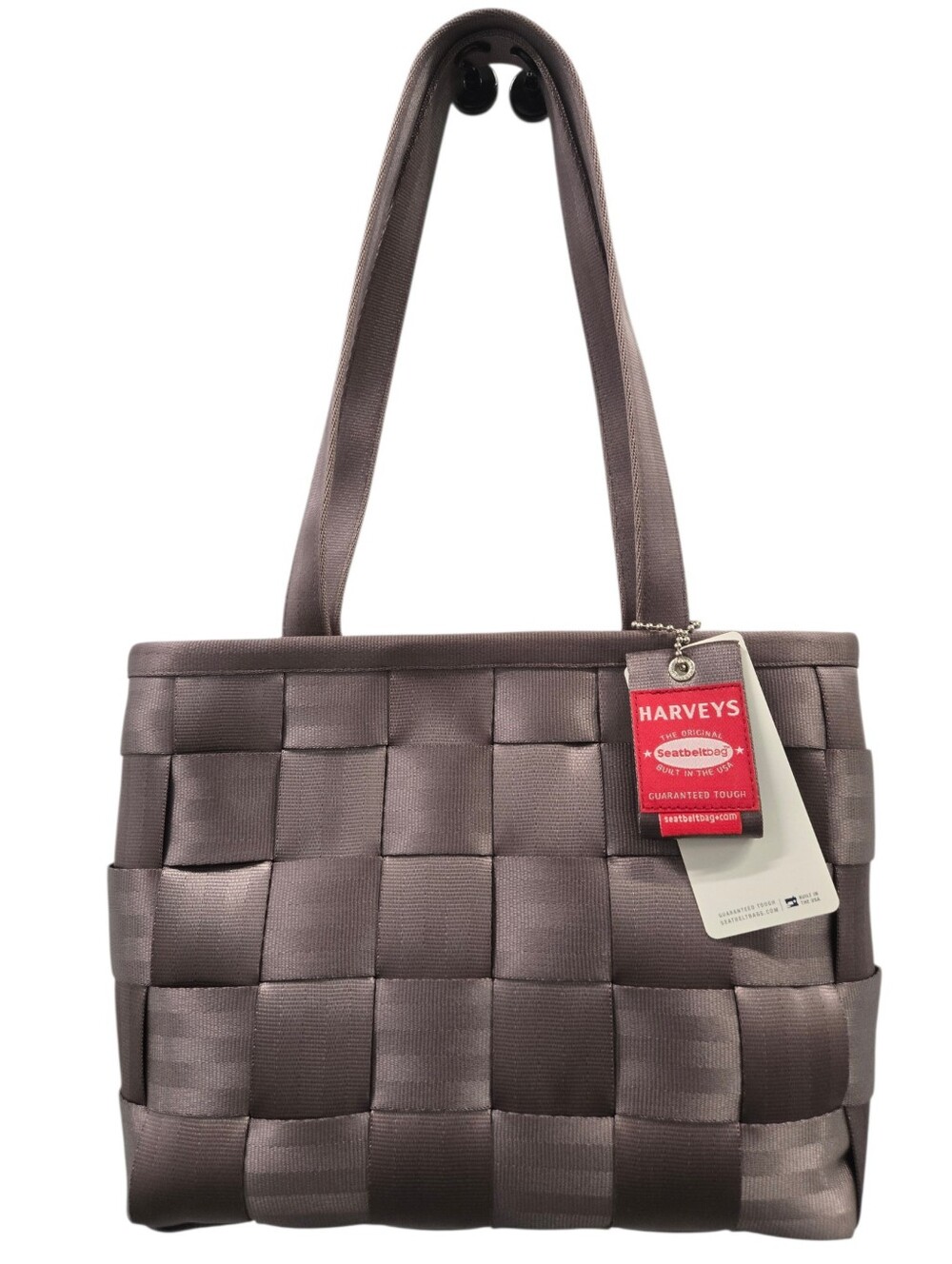 NWT Harveys The Original Seatbelt Shoulder Bag in Taupr